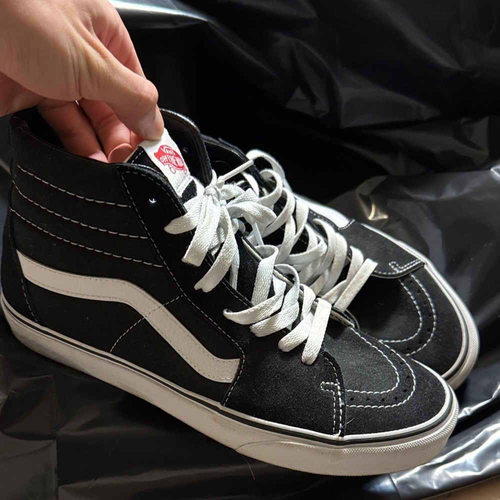 Vans Classic Black and White High-Tops